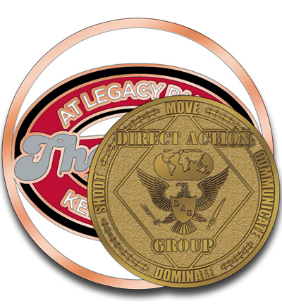 Polished & Antique Bronze from 247Challengecoins.com