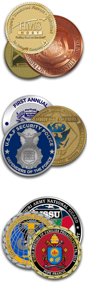 Challenge Coin Collection from 247Challengecoins.com